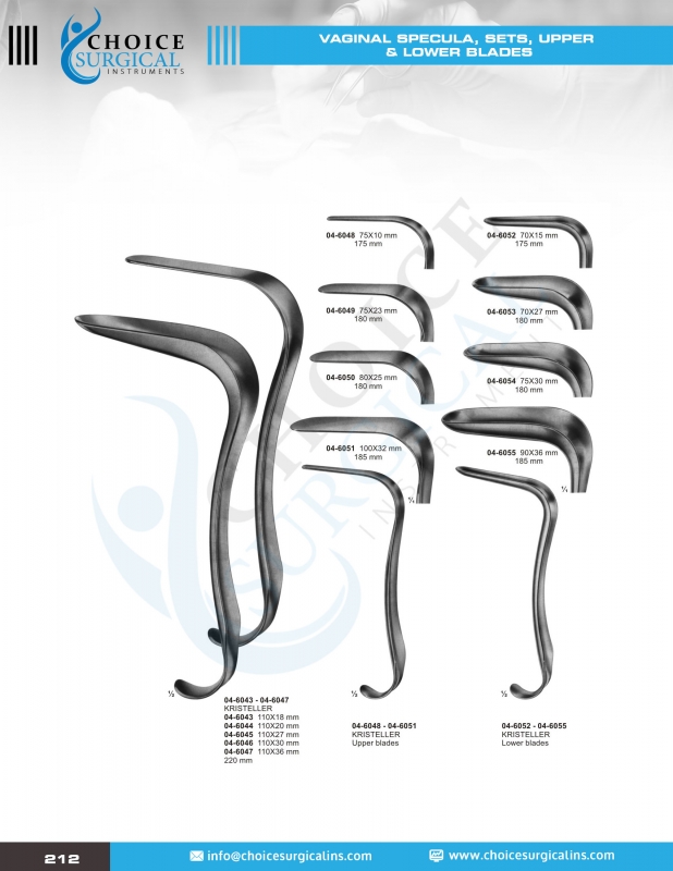  Vaginal Specula & Retractors